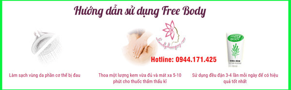 sử dụng Thuốc xương khớp Free Body