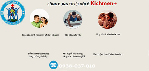 kichmen plus công dụng