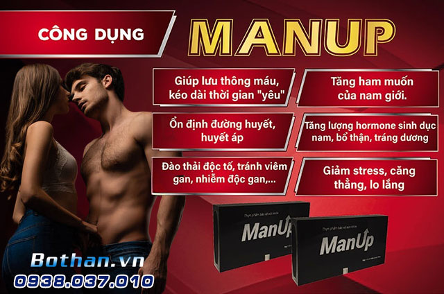 công dụng manup