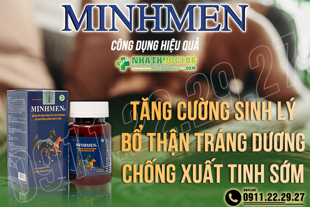 Minhmen thần dược bổ thận tráng dương