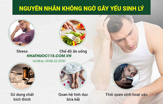 nguyên nhân yếu sinh lý