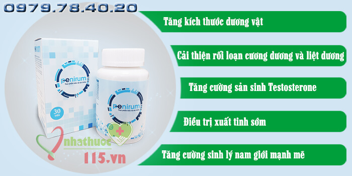 penirum có tác dụng gì