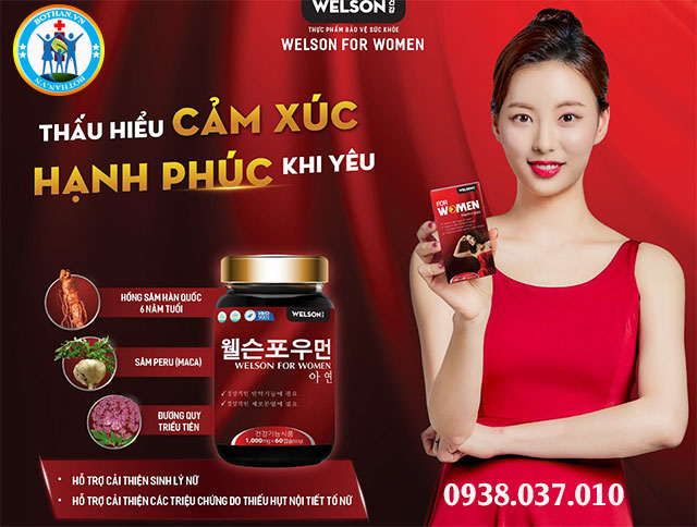 giới thiệu sản phẩm welson for women